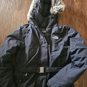 The North Face Women's Black Jacket with Fur Hood